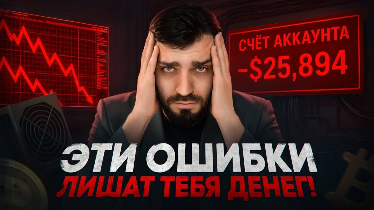 ТОП ошибок, которые губят 90% инвесторов в МАЙНИНГЕ! Исправь их и начни получать прибыль! смотреть онлайн