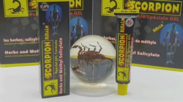 24 шт. SCORPION Обезболивающая мазь с ядом скорпиона Бренд: KONGDY (оригинал)
