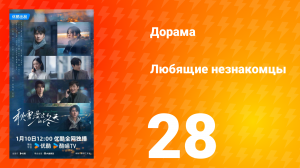 Любящие незнакомцы 28 серия