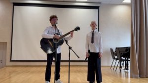 Дуэт Фетисовы Святослав и Татьяна Гимназия Никитина Воронеж