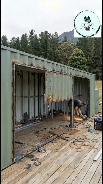 САМЫЙ БЮДЖЕТНЫЙ ДОМ ИЗ КОНТЕЙНЕРА смотреть онлайн