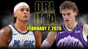 08.02.2026 | ОБЗОР МАТЧА | Орландо Мэджик - Юта Джаз | Highlights