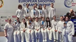 Оскольчанка Эвелина Шеина стала чемпионкой Европы по стрельбе