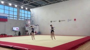ТР 12-18, Тихомирова Полина - Матлахова Юлия - Матлахова Софья,МАУ ДО СШ №1,Балансовое упражнение