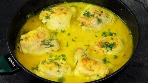 НЕ МОГУ НЕ поделиться этим РЕЦЕПТОМ! Вкусные куриные бедрышки в обалденном соусе на сковороде!