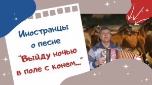 Иностранцы о песне "Выйду ночью в поле с конем..."