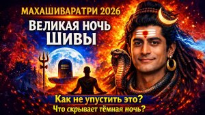 15 февраля 2026 — Махашиваратри | Великая ночь Шивы — Что на самом деле происходит этой ночью?