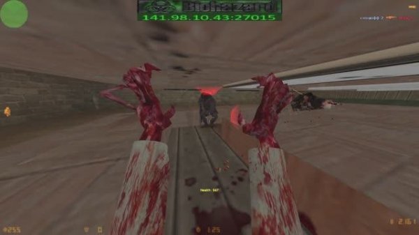 CS 1.6 Зомби Сервер Biohazard mod 2026
