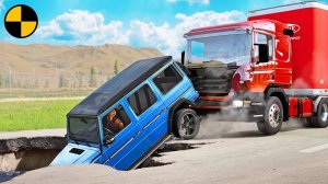 ДОРОЖНЫЕ ЯМЫ и КОЧКИ #01 | BeamNG Drive - Эпичные сюжеты в игре