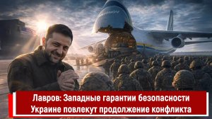 Лавров: Западные гарантии безопасности Украине повлекут продолжение конфликта