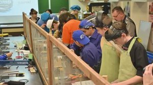 В Геленджике впервые прошёл городской конкурс профессионального мастерства «Юный столяр»