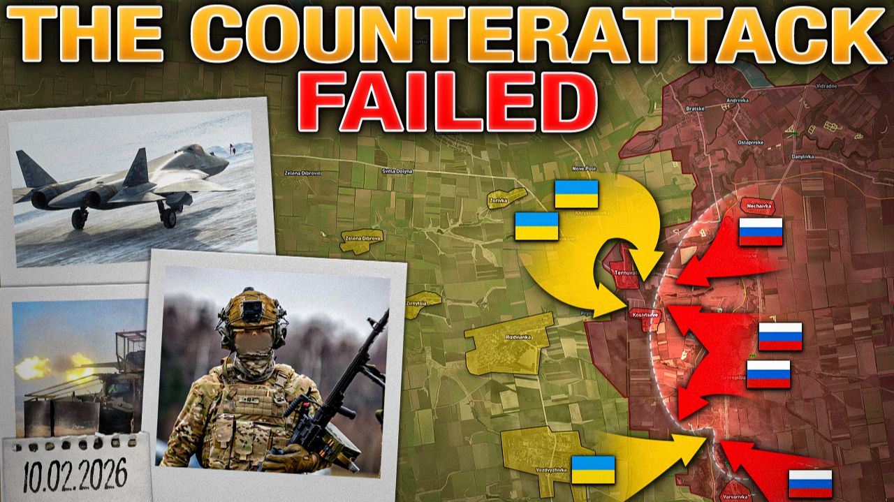 Zaliznychne Has Fallen💥The Anchorage Agreements Are Losing Their Meaning🗑️Military Summary 10.2.26 смотреть онлайн