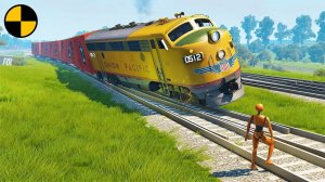 Приключения на Железнодорожной Станции | BeamNG Drive