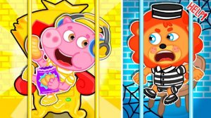 МУЛЬТИК ДЛЯ ДЕТЕЙ. СЕМЕЙСТВО ЛЬВОВ. ЗОЛОТАЯ ПАЛАТА И ПАЛАТА БЕДНЯКОВ