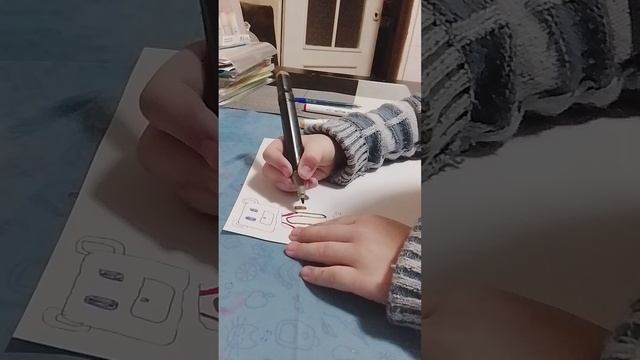 рисую медведей часть 1