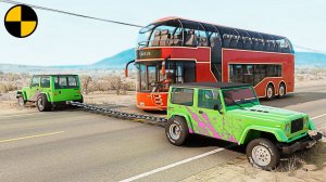 Автомобили VS Скованные Машины | BeamNG Drive
