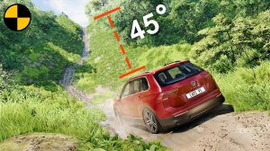 Автомобили VS Подъём по грязи | BeamNG Drive