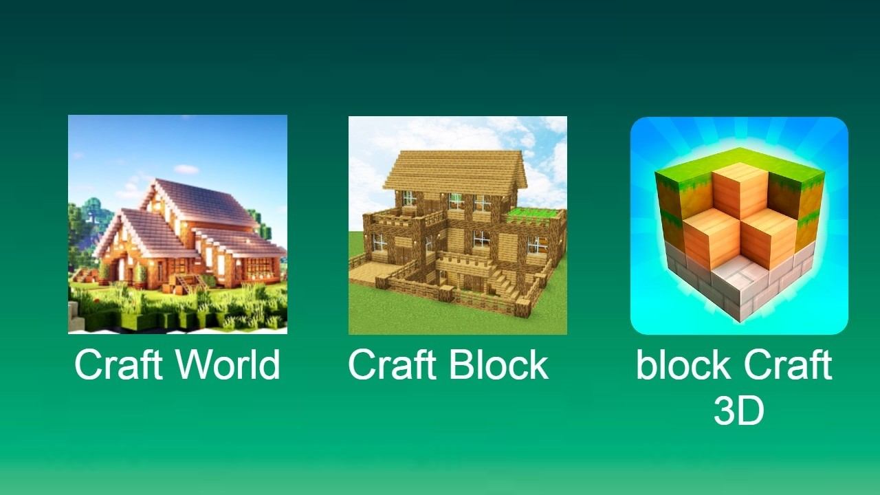ЛУЧШИЕ КЛОНЫ МАЙНКРАФТ/CRAFT WORLD,CRADT BLOCK,BLOCK CRAFT 3D смотреть онлайн