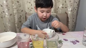 Опыт "Радуга в стакане" Самойлов Даниэль  7 лет