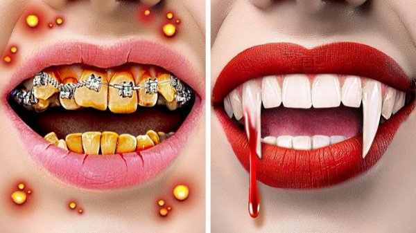 Моя любовь — вампир 🧛♂️ Вампирские лайфхаки экстремальные розыгрыши