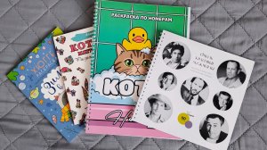 Купила себе новые раскраски😋Хюгге  зима в лесу🎄flyprint и Коты от hanny ze