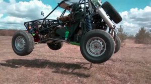 Прыгаем, берем подъёмы на Багги _R481 TWIN_