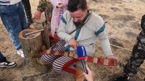 Скифская площадка. Чеканка накладок.