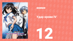 Удар крови IV 12 серия (аниме-сериал, 2022)