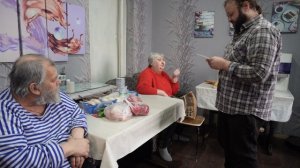 Получила пенсию Еле дотащила сумки с продуктами показываю что вкусненького я купила