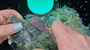 🔪Резка зеленого мыла на большие кусочки🔪
🔪Cutting green soap into large pieces🔪