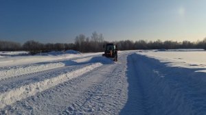 уборка снега полным ходом#Shorts