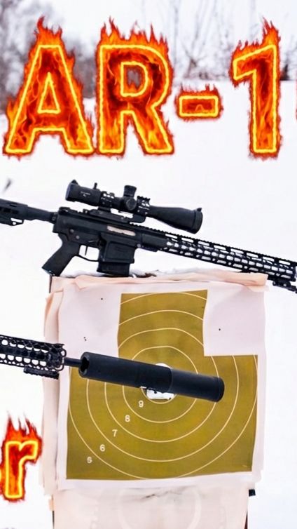 Тигр 7,62х54r VS AR-10 308 Win R-710 Kurbatov ARMS.
