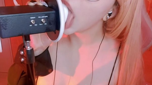 #34 ASMR Ear Licking [ Lyrica ASMR ]