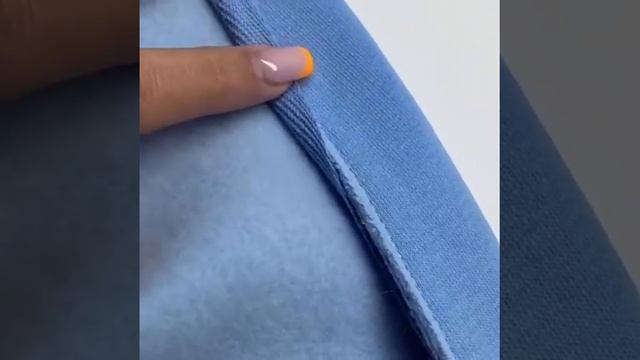 Обработка края капюшона