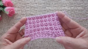 Плотный красивый узор для шапки, шарфа и не только..