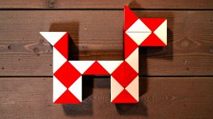 СОБАКА ИЗ ЗМЕЙКИ РУБИКА. Фигуры из змейки Рубика