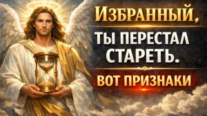 ИЗБРАННЫЙ ✨ ТЫ ПЕРЕСТАЛ СТАРЕТЬ — ВОТ НЕОЖИДАННЫЕ ПРИЗНАКИ