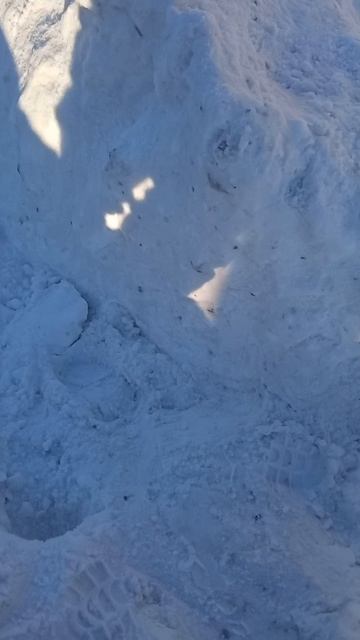 Я залес на гору и обноружил там кратар