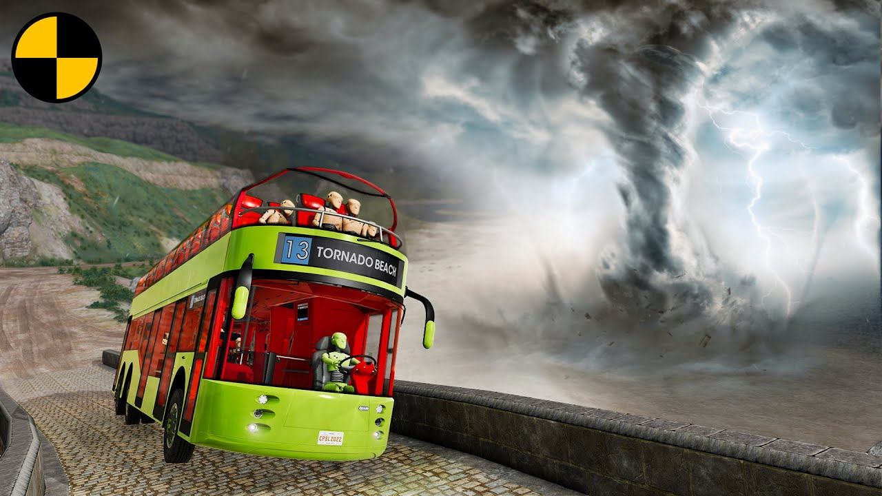 Автомобили VS Торнадо #2 | BeamNG Drive