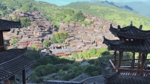 Прогулка по деревне Сицзян, Китай | Красивые пейзажи для спорта, медитаций и фона