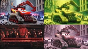 МАКВИН‑ЭКСКАВАТОР В ДИКОЙ ПЛЯСКЕ! 💃 МУЛЬТИКИ: как Молния с ковшом танцует под «COFFIN DANCE»!