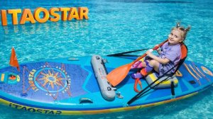 Сап - доска для катания на воде Распаковка Титаника VLOG