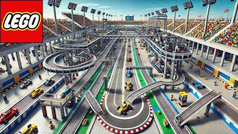 ЛЕГО Гонки с интеллектуальной автоматизацией ЛЕГО