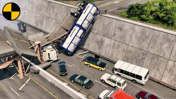 ПРОИСШЕСТВИЯ на МОСТУ #1 | BeamNG Drive - Эпичные сюжеты в игре