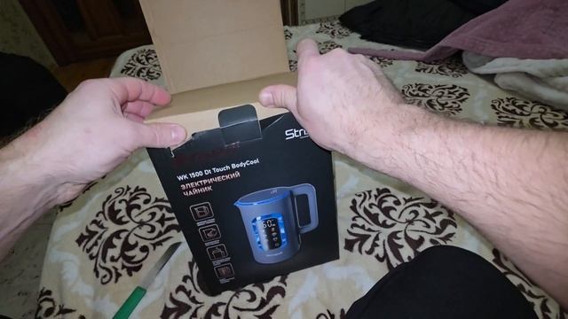 Weissgauff Электрический чайник WK 1500 Dt Touch BodyCool, Объем 1,5 л, Диапазон температур. смотреть онлайн