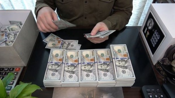 Office ASMR Work With Me  (200,000$ Cash Money-Sorting-Money Counting) (Motivational)