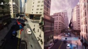 Marvel's Spider-Man Remastered сравнения  PS4 Pro vs PS5