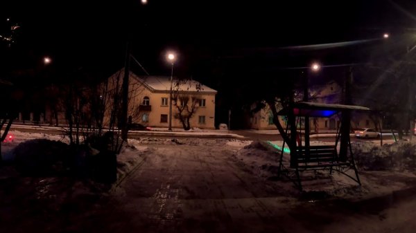 Вечерний Красноярск (Железнодорожный район)