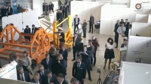 Посещение зампредом Правительства РФ Юрием Борисовым выставки на ЗИС АО ОДК Пермские моторы