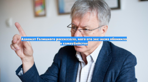 Адвокат Галицкого рассказала, кого его экс-жена обвинила в самоубийстве